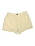 Express Solid Gold Khaki Shorts Size 16 - photo 1