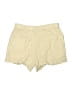 Express Solid Gold Khaki Shorts Size 16 - photo 2