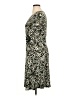 Connected Apparel Print Black Green Cocktail Dress Size 14 (petite) - photo 5