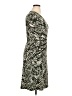 Connected Apparel Print Black Green Cocktail Dress Size 14 (petite) - photo 4