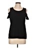 MICHAEL Michael Kors Black Short Sleeve Top Size L - photo 1