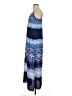 Ann Taylor 100% Polyester Tie-dye Blue Casual Dress Size 2 - photo 5