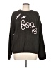 Wink 100% Acrylic Graphic Black Pullover Sweater Size M - photo 1