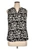 Lila Rose 100% Polyester Black Sleeveless Blouse Size XL - photo 1