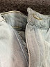 Unbranded Solid Blue Denim Shorts Size S (estimated) - photo 3