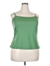 Unbranded 100% Polyester Green Sleeveless Top Size 2X - photo 1