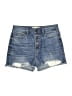 Mudd Blue Denim Shorts Size 5 - photo 1