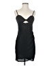 Edit By Nine 100% Polyester Solid Black Cocktail Dress Size S - photo 1
