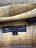 Roper 100% Cotton Plaid Yellow Tan Long Sleeve Button-Down Shirt Size 16 - 18 - photo 3