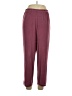 Citiknits Solid Burgundy Casual Pants Size 1X (petite) - photo 1