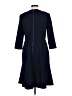 Andrew Marc Solid Blue Casual Dress Size 12 - photo 2