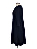 Andrew Marc Solid Blue Casual Dress Size 12 - photo 5