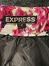 Express 100% Polyester Floral Ivory Casual Skirt Size 10 - photo 4