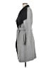 Eileen Fisher Gray Coat Size L - photo 5