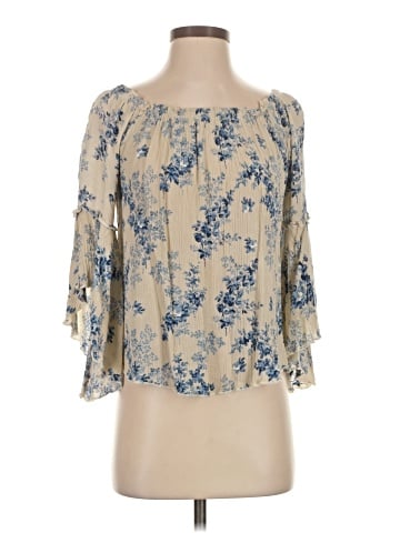 Fab'rik 3/4 Sleeve Blouse (view 1)