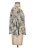 Fab'rik Blue Ivory 3/4 Sleeve Blouse Size S (estimated) - photo 4
