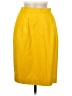 Unbranded Solid Yellow Formal Skirt Size 6 - photo 1