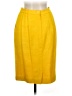 Unbranded Solid Yellow Formal Skirt Size 6 - photo 2