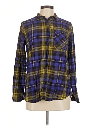 Express Long Sleeve Button-Down Shirt (view 1)