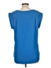 J.Crew 100% Polyester Blue Sleeveless T-Shirt Size 12 - photo 2