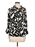 NY&C 100% Polyester Black Long Sleeve Blouse Size M - photo 1