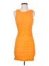 Daisy Orange Cocktail Dress Size S - photo 1