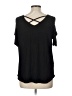 Unbranded Black Short Sleeve Top Size L - photo 2