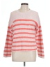 Gap 100% Cotton Stripes Pink Pullover Sweater Size L - photo 1