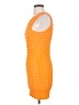Daisy Orange Cocktail Dress Size S - photo 5
