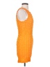 Daisy Orange Cocktail Dress Size S - photo 4