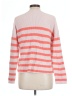 Gap 100% Cotton Stripes Pink Pullover Sweater Size L - photo 2