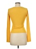 Unbranded Yellow Long Sleeve Henley Size M - photo 2