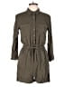 Maurices 100% Rayon Solid Green Romper Size M - photo 1