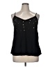 Jennifer Lopez Black Sleeveless Blouse Size 1X - photo 1