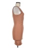 Love Tree Solid Tan Cocktail Dress Size M - photo 4
