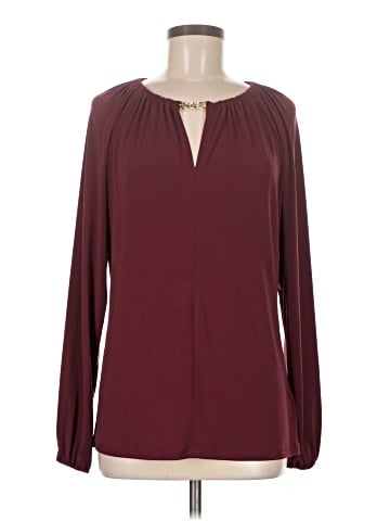 MICHAEL Michael Kors Long Sleeve Blouse (view 1)