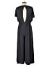 Naked Zebra 100% Polyester Solid Gray Jumpsuit Size L - photo 2