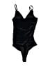 Express 100% Polyester Black Bodysuit Size XS - photo 2