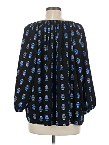 Tucker 3/4 Sleeve Silk Top (view 2)