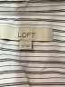 Ann Taylor LOFT Stripes Gray Long Sleeve Button-Down Shirt Size XL - photo 7