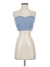 Call Me Eden 100% Polyester Blue Tube Top Size S - photo 1