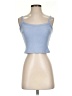 Pink Rose Blue Tube Top Size S - photo 1