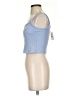 Pink Rose Blue Tube Top Size S - photo 5
