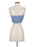 Call Me Eden 100% Polyester Blue Tube Top Size S - photo 2