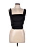 Wild Fable 100% Polyester Black Sleeveless Top Size L - photo 1