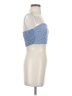 Call Me Eden 100% Polyester Blue Tube Top Size S - photo 4