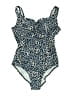 Unbranded Animal Print Blue One Piece Swimsuit Size M (estimated) - photo 1