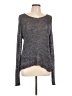 Ann Taylor LOFT Metallic Gray Pullover Sweater Size L - photo 1