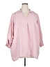 Dokotoo 100% Polyester Pink 3/4 Sleeve Blouse Size 2X - photo 1