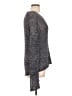 Ann Taylor LOFT Metallic Gray Pullover Sweater Size L - photo 4